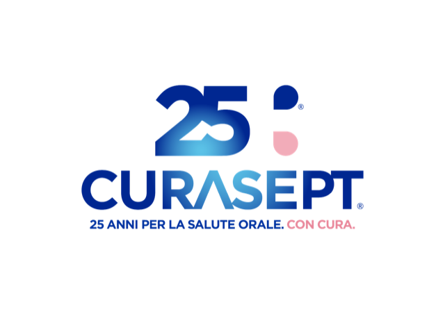 Logo per i 25 anni di Curasept