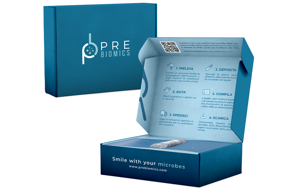 packaging Prebiomics Implant Test