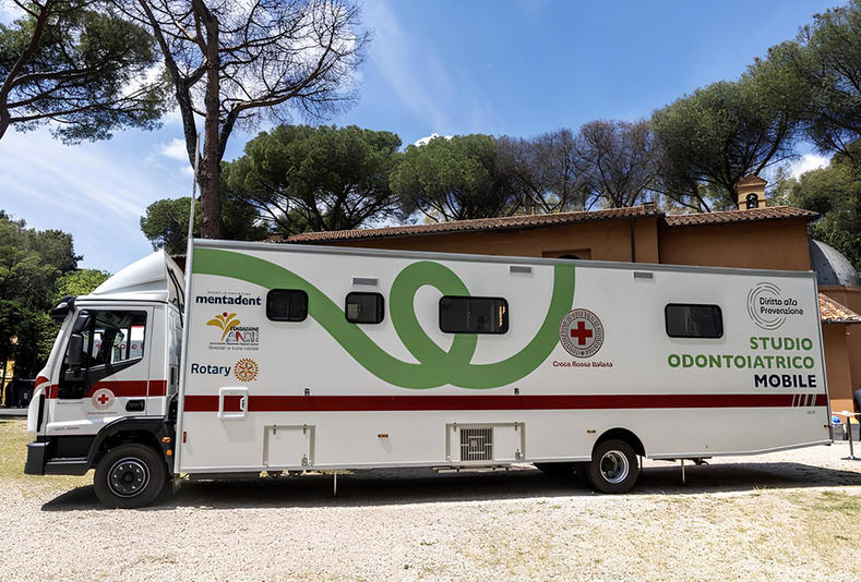 Unità mobile odontoiatrica