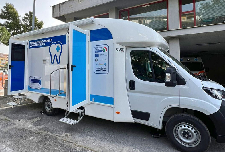 Ambulatorio odontoiatrico mobile Salerno