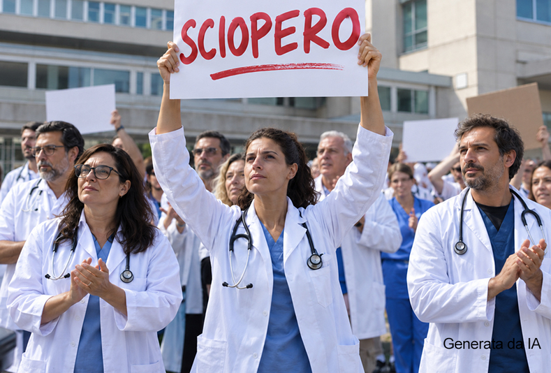 Medici in sciopero