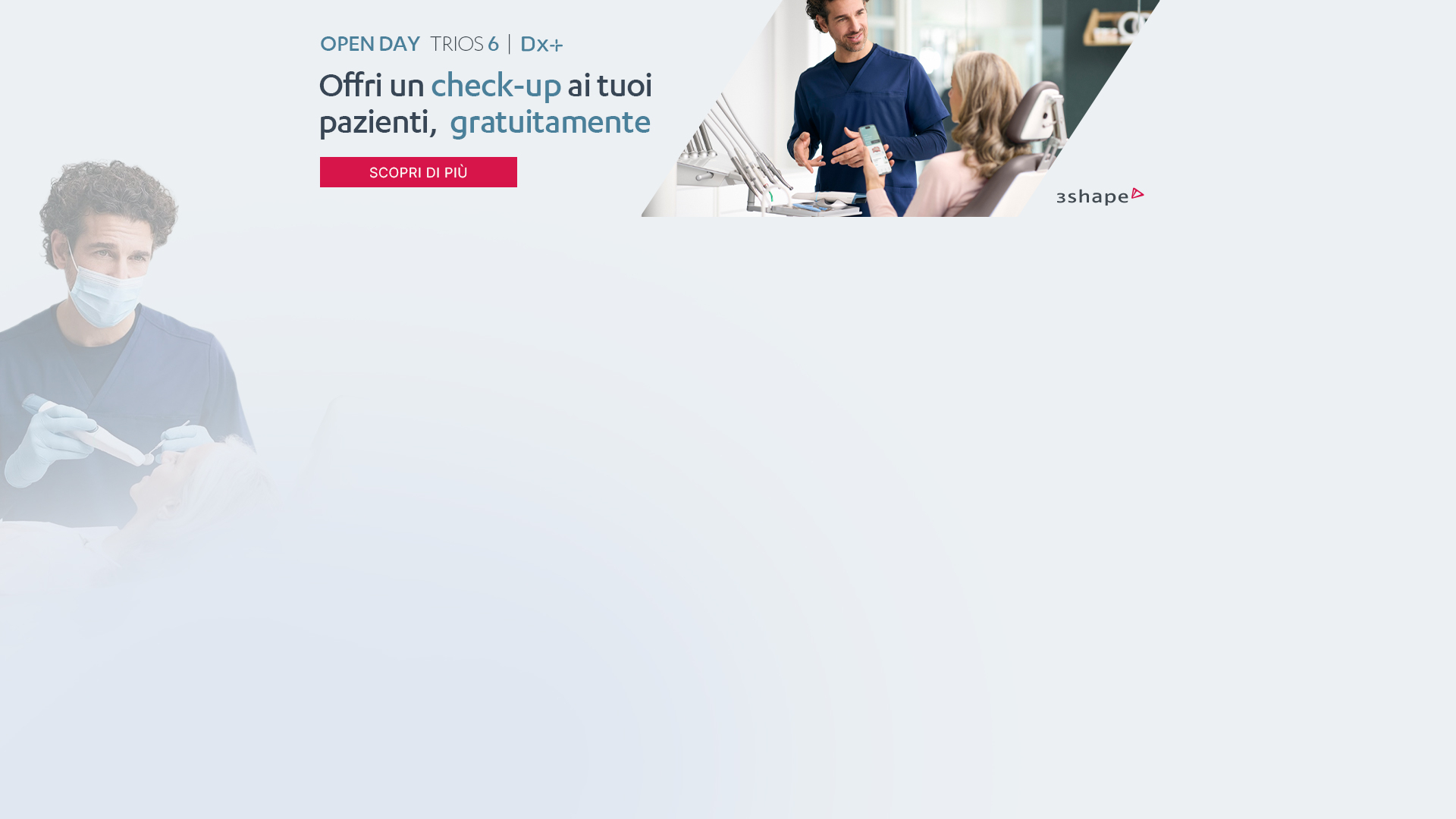 Banner skin Open day 3Shape