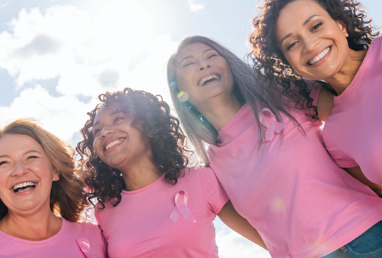 Donne in sostegno alla lotta contro il cancro