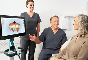 Utilizzo di iTero Lumina con paziente