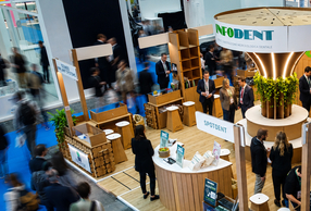 INFODENT stand