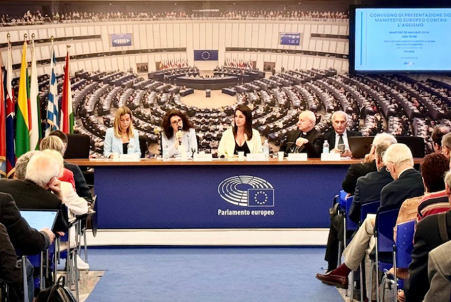 presentazione del Manifesto europeo contro l’ageismo presso l’ufficio del Parlamento europeo a Roma