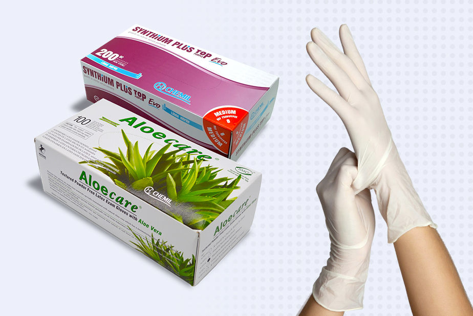 Guanti da esaminazione per il settore dentale Guanti da esaminazione per il settore dentale