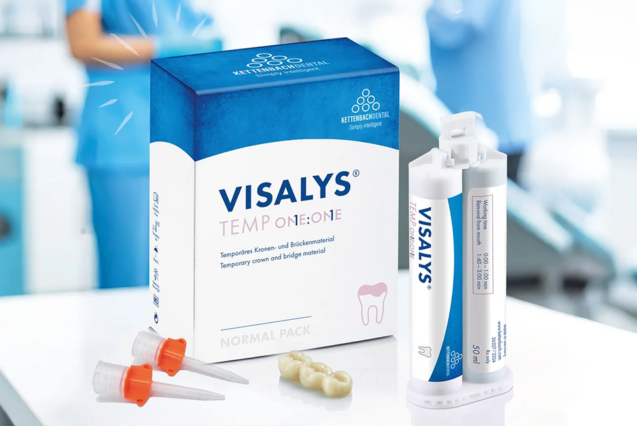 VISALYS Temp One:One la nuova generazione di materiali temporanei per corone e ponti VISALYS Temp One:One