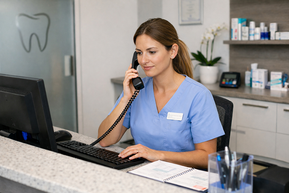 Corso gratuito ASO a Mantova: iscrizioni aperte Assistente in studio al telefono
