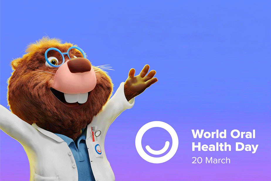 Toothie, mascotte della campagna globale sulla giornata mondiale della salute orale