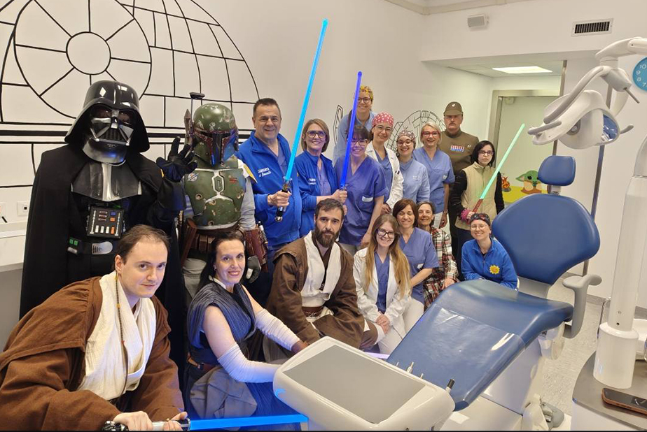 Star Wars contro la paura del dentista: la storia di Thomas UOSD Odontoiatria di Comunità dell’Ospedale di Piove di Sacco