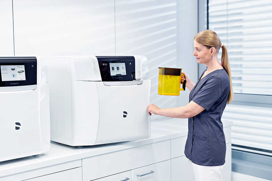 Operatrice che utilizza Primeprint