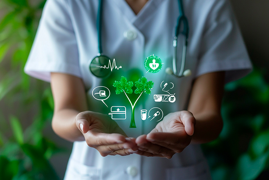 Dispositivi medici ed ESG: perché la sostenibilità è una leva di crescita medico con mani aperte