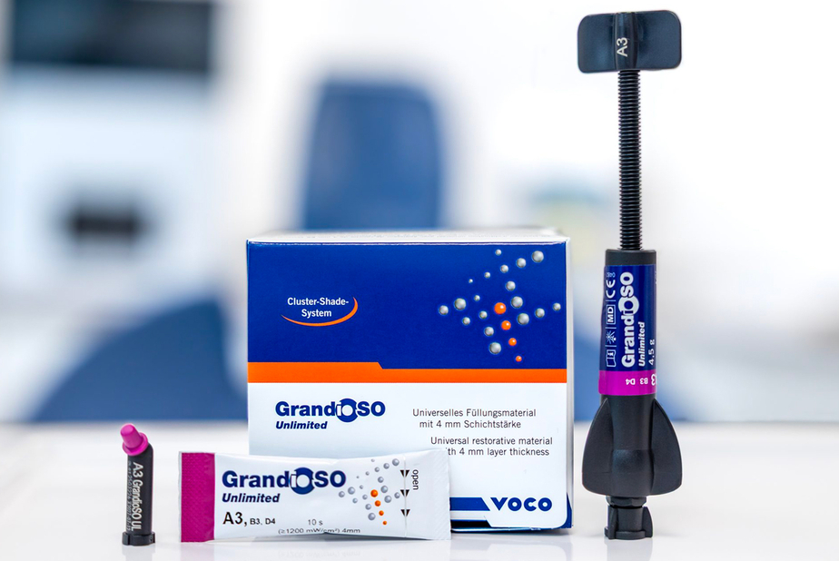 GrandioSO Unlimited, il composito VOCO senza limiti Composito VOCO GrandioSO Unlimited