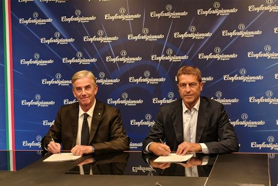 Confartigianato e Zucchetti insieme per la digitalizzazione delle micro e piccole imprese Marco Granelli e Alessandro Zucchetti
